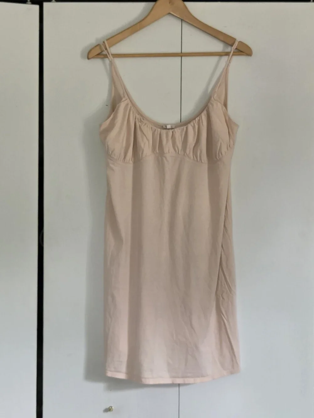 Skin Organic Women's Soft Scoop Chemise Slip in Blush